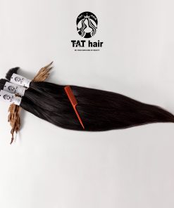 Single donor hair natural straight