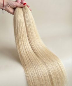 Bulk hair blondle color